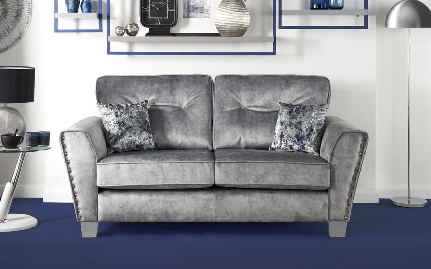 Living Esme Fabric 2 Seater Sofa