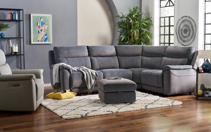 Tiverton 1 Corner 2 Power Double 3 Tiverton Storage Footstool