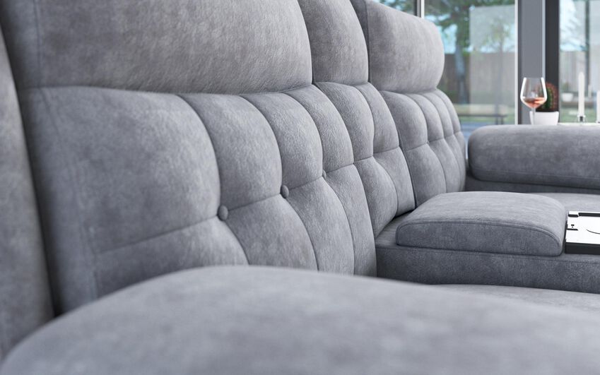 Belford 3 Corner 1 Power Recliner with Media Unit and Power Head Tilt 8 Belford 3 Corner 1 Power with Console & Headtilt