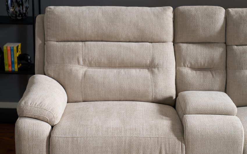 Fenton 3 Corner 1 with Media Console 5 Fenton 2 Seater Power Recliner Sofa with Media Console