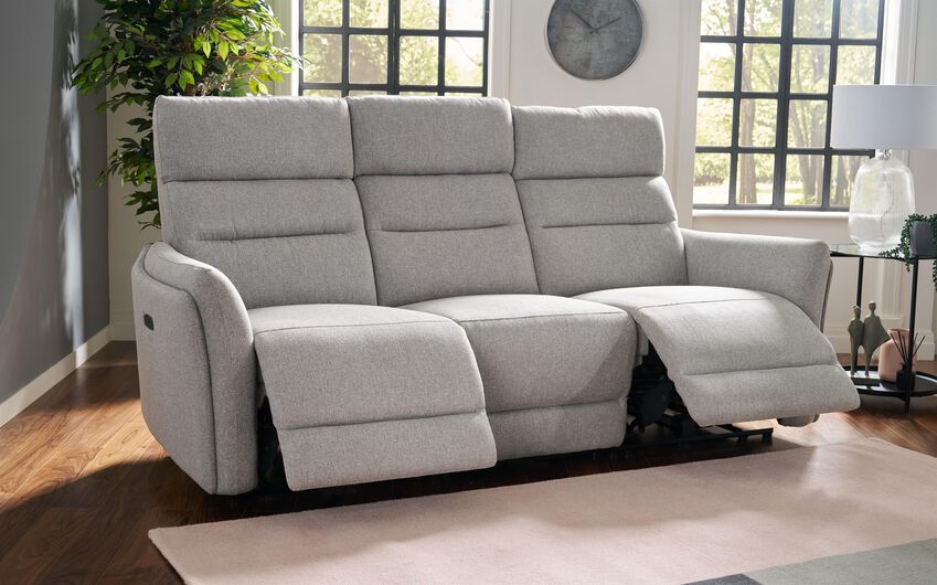 Cleveley 3 Seater Power Recliner Sofa