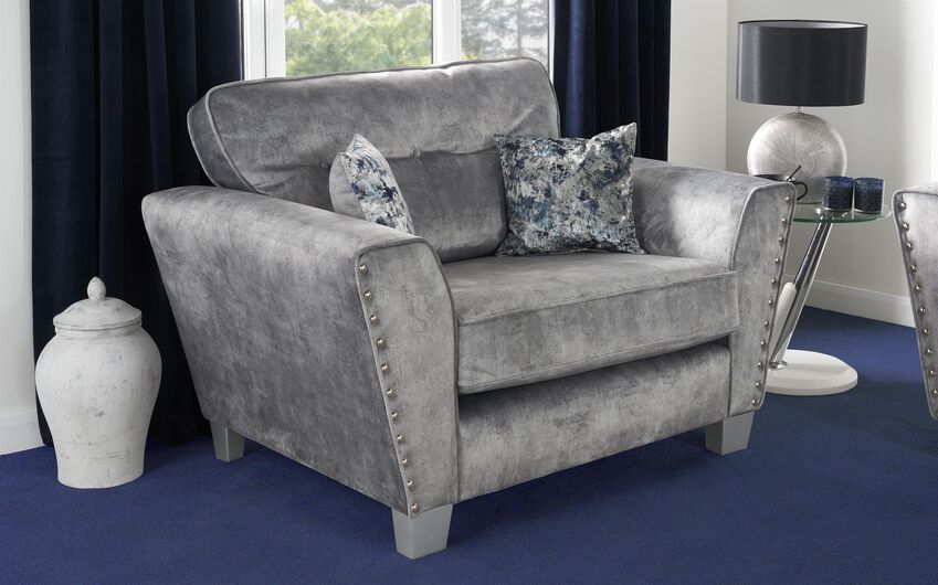 Living Esme Fabric Love Chair
