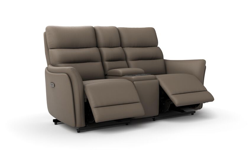 Cleveley 2 Seater Power Recliner with Media Console