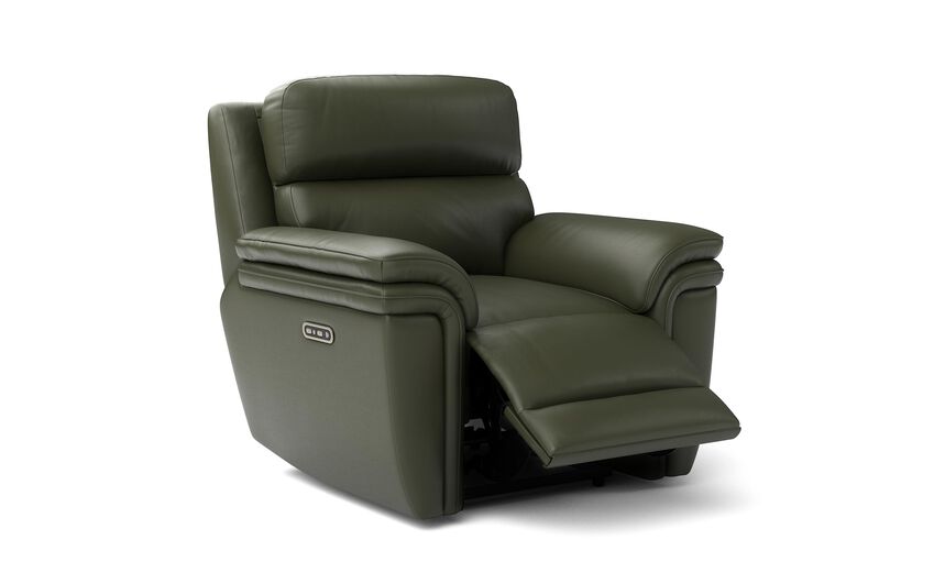 Maer Power Recliner Chair with Power Head Tilt & Lumbar 3 Maer Power Recliner Chair with Power Head Tilt & Lumbar