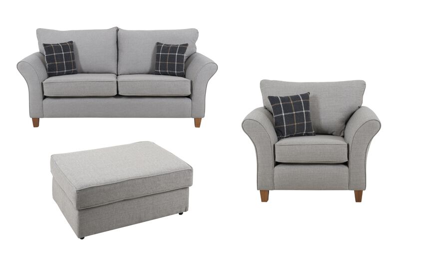 Hugo Fabric Sofa Bundle