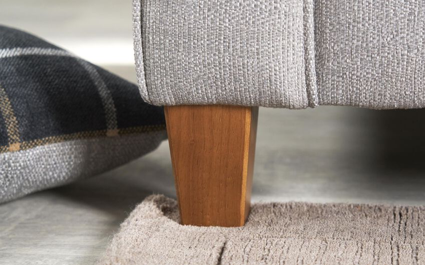Hugo Fabric Twister Footstool 7 Hugo Fabric 3 Seater Scatter Back Sofa