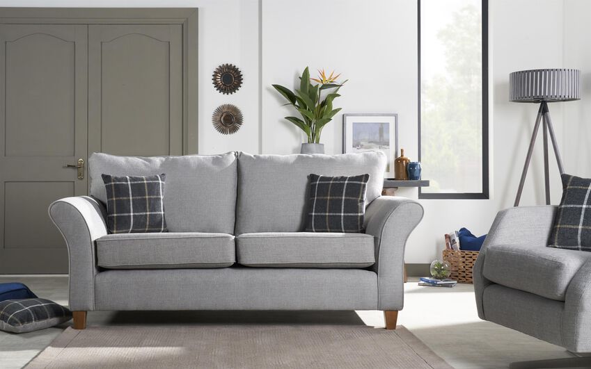 Hugo Fabric 2 Seater Standard Back Sofa 4 Hugo Fabric 2 Seater Standard Back Sofa