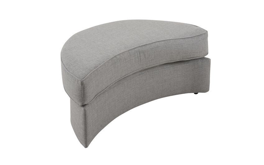 Hugo Fabric Twister Footstool 3 Hugo Fabric Twister Footstool