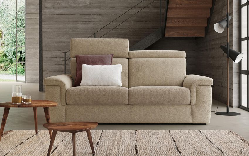 Palazza 4 Seater Sofa Bed with Squared Armrest 4 Palazza 4 Seater Sofa Bed with Squared Armrest