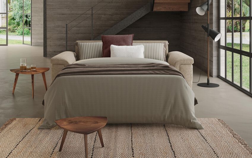Palazza 4 Seater Sofa Bed with Squared Armrest 8 Palazza 4 Seater Sofa Bed with Squared Armrest