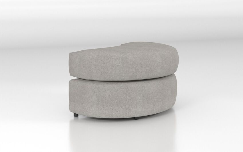 Aveley Large Half Moon Footstool