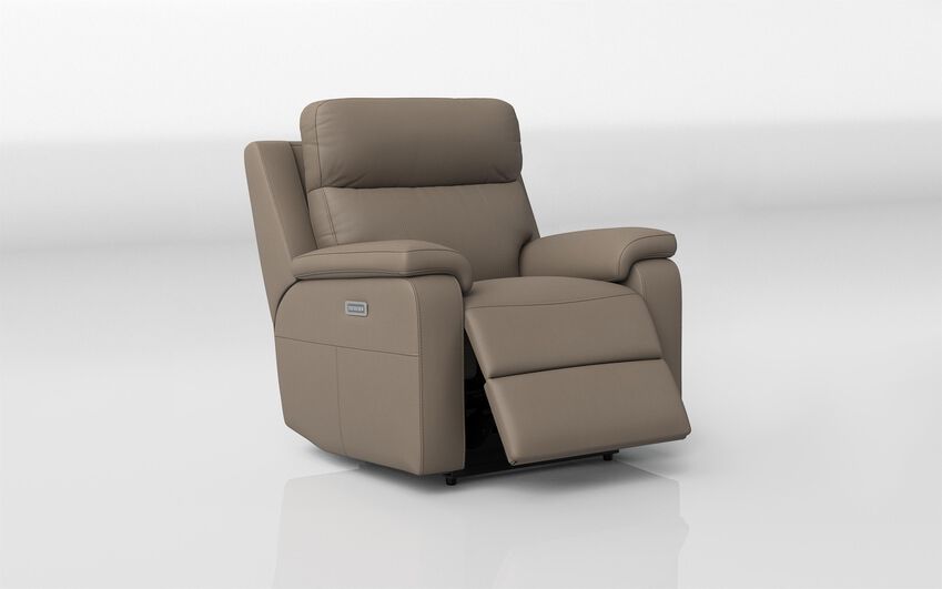 Casola Power Recliner Chair with Head Tilt & Lumbar Support