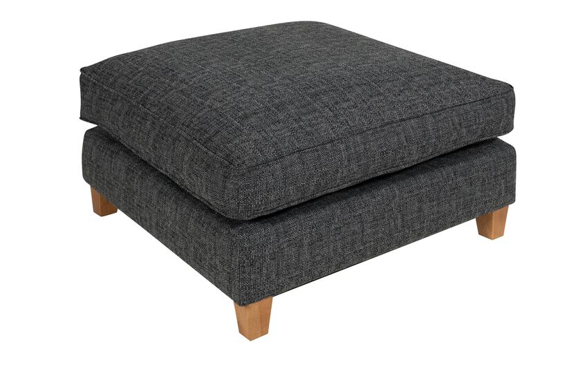 Theo Fabric Chaise Footstool 3 Theo Fabric Chaise Footstool